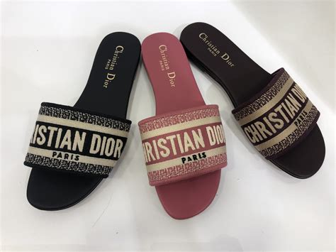 cristion dior slippers|christian dior slippers original price.